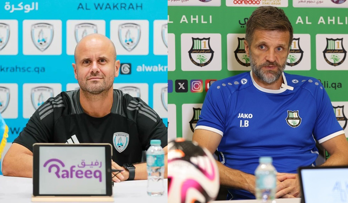 Coaches of Al Wakrah, Al Ahli Voice Preparedness